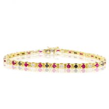 Classic Black Diamond Tennis Bracelet
