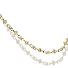 Antique Diamond Chain Ornamental Bracelet