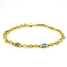 Antique Diamond Chain Ornamental Bracelet