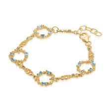 flowery mixed Gemstone Necklace