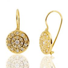 Carmen Art Nouveau Gemstone Earrings 