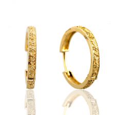 Openwork Hoop Earrings