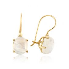 עגילים תלויים משובצים אבני מונסטון