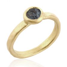 Diamond Ring in Bezel Setting 