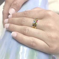 טריו טבעות אבן חן