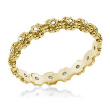 טבעת אירוסין פרח