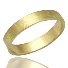 Brushed Gold Band 