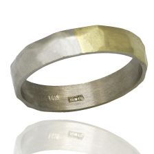 Two-Toned Wedding Ring