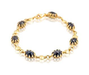Antique Diamond Chain Ornamental Bracelet