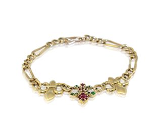 Vintage Style Link Bracelet