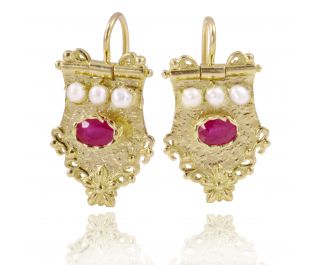 Baroque Inspired Earrings