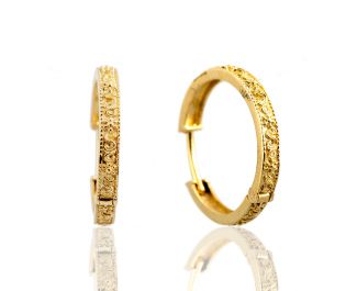 Openwork Hoop Earrings