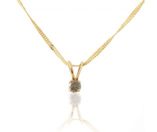 Solitaire Diamond Necklace