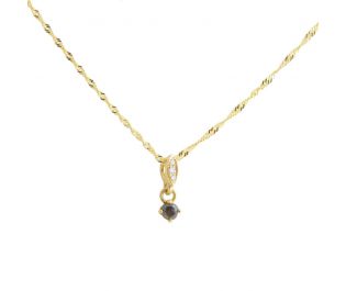 Black Diamond  Accent Pendant