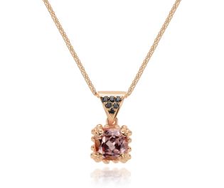 Square Emerald Pendant