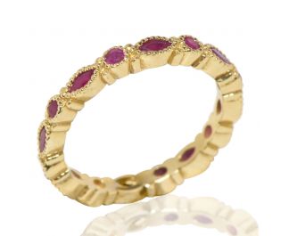 Edwardian Ruby Eternity Ring